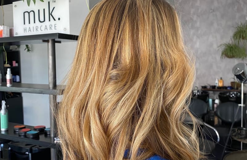 Textured cut and colour, Orange Eleven client