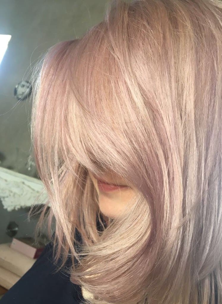 Finished cut and colour, Orange Eleven client